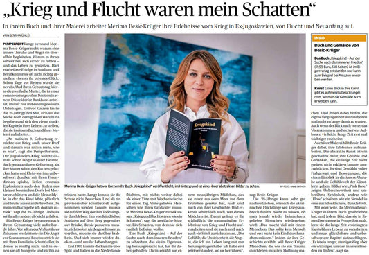Ein aufregender Meilenstein: Mein Buch in der Rheinischen Post!