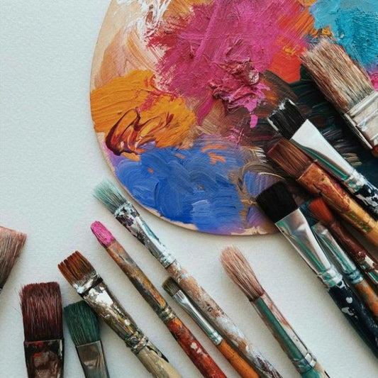 Workshop „Abstrakt malen“ für Erwachsene