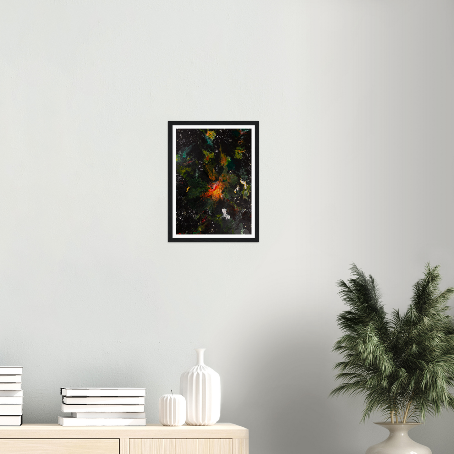 Endless Art Print auf Premium Matt Papier mit Holzrahmen